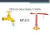 10 многозначных слов для 2 класса